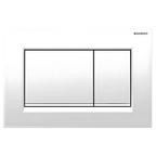 Geberit Sigma30 Kumanda Paneli Beyaz/Mat/Mat