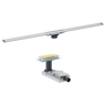 Geberit Cleanline20 Duş Kanalı Kapağı 30-90 cm Krom + 65 mm Alt Yapı