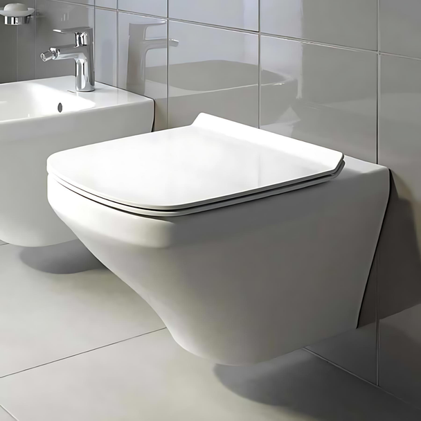 Duravit DuraStyle Klozet Kapağı Yavaş Kapanır alan görseli
