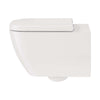 Duravit Happy D.2 Rimless Asma Klozet ve Kapak Seti Beyaz