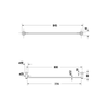 Duravit D-Code Uzun Havluluk 800 mm
