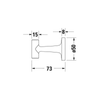 Duravit Starck T Askılık Tekli