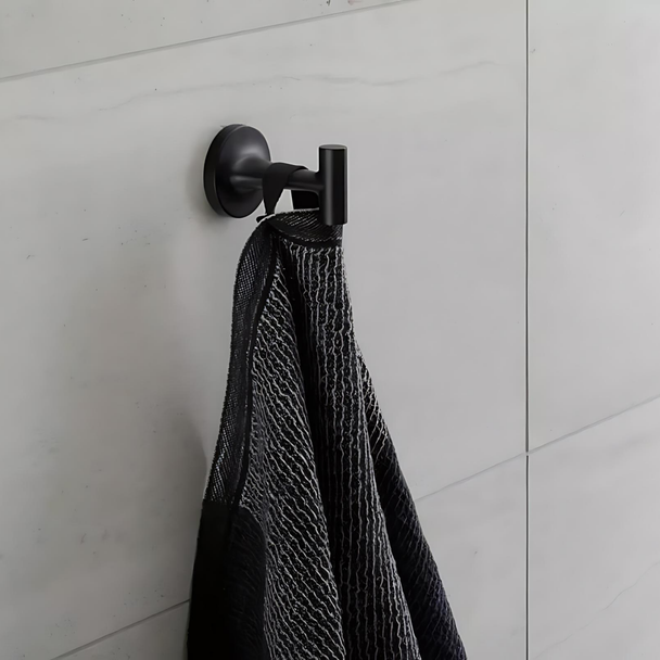 Duravit Starck T Askılık Tekli Mat Siyah