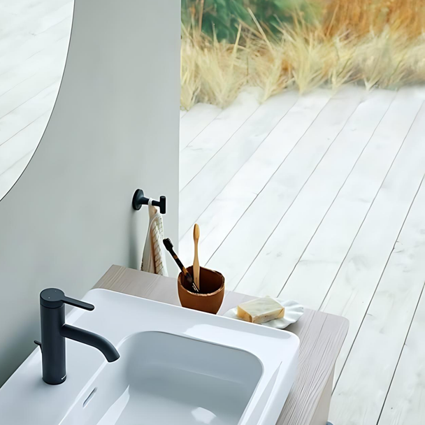 Duravit Starck T Askılık Tekli Mat Siyah