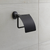 Duravit Starck T Tuvalet Kağıtlığı Kapaklı Mat Siyah