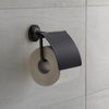 Duravit Starck T Tuvalet Kağıtlığı Kapaklı Mat Siyah