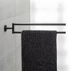 Duravit Starck T İkili Döner Havluluk Mat Siyah