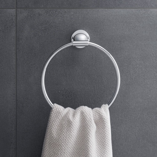 Duravit Starck T Halka Havluluk Krom