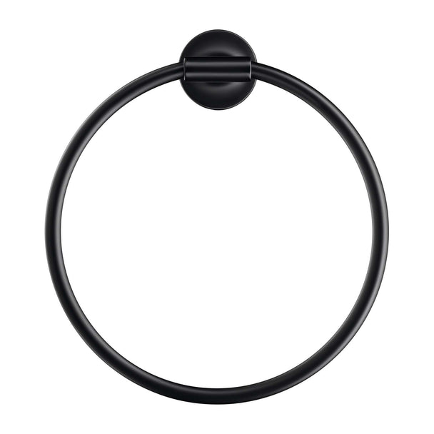 Duravit Starck T Mat Siyah Halka Havluluk