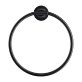 Duravit Starck T Mat Siyah Halka Havluluk