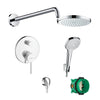 Hansgrohe Zesis S Ankastre Banyo Seti