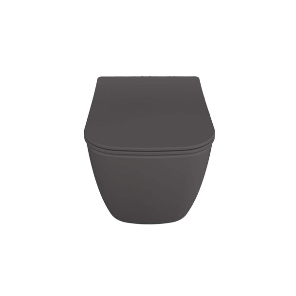 Isvea Vea Cubo Rimless Antrasit Asma Klozet