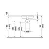 Duravit Vero Tezgah Altı Lavabo 48 cm
