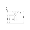 Duravit Dune Tezgah Altı Lavabo 46 cm