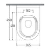 Isvea Soluzione Xl Compact Rimless Asma Klozet