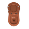 Isvea Infinity Clearim Plus Terracotta Asma Klozet