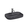 Isvea Infinity İnset Antrasit Batarya Delikli Lavabo 55 cm