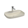 Isvea Infinity Inset Fildişi Batarya Delikli Lavabo 55 cm