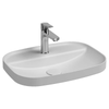 Isvea Infinity İnset Mat Beyaz Batarya Delikli Lavabo 55 cm