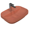 Isvea Infinity Inset Terracotta Batarya Delikli Lavabo 55 cm