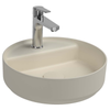 Isvea Infinity Fildişi Batarya Delikli Tezgah Üzeri Lavabo 42 cm