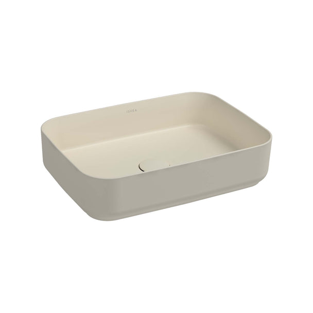 Isvea Infinity Tezgah Üzeri Lavabo 50cm Fildişi