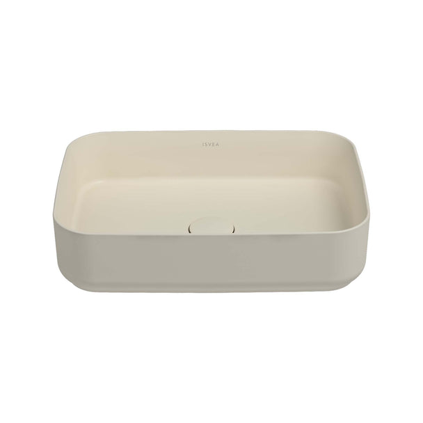 Isvea Infinity Tezgah Üzeri Lavabo 50cm Fildişi