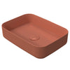 Isvea Infinity Terracotta Tezgah Üzeri Lavabo 50cm