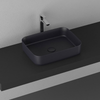 Isvea Infinity Antrasit Tezgah Üzeri Lavabo 50 cm