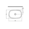 Isvea Infinity Tezgah Üzeri Lavabo 55cm Petrol Yeşili
