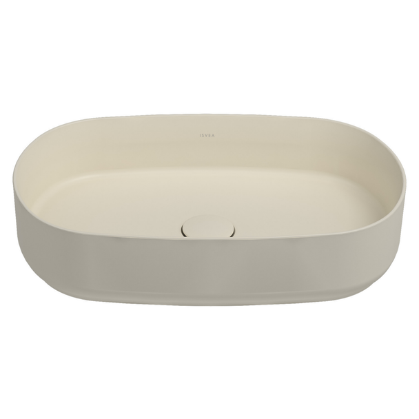 Isvea Infinity Fildişi Tezgah Üzeri Lavabo 55 cm