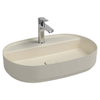 Isvea Infinity Fildişi Batarya Delikli Tezgah Üzeri Lavabo 60 cm
