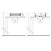 Isvea Artısan Edition Rombo Tezgah Üzeri Lavabo 36 cm Stone Grey