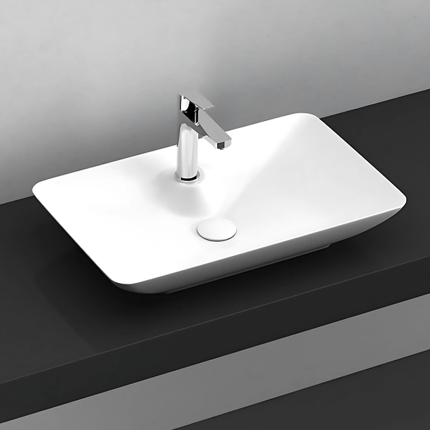 Isvea SistemaY 65 cm Tezgah Üstü Lavabo