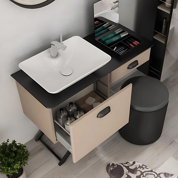 Isvea SistemaY 65 cm Tezgah Üstü Lavabo