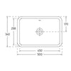 Isvea Soluzione 45 cm Tezgah Altı Lavabo