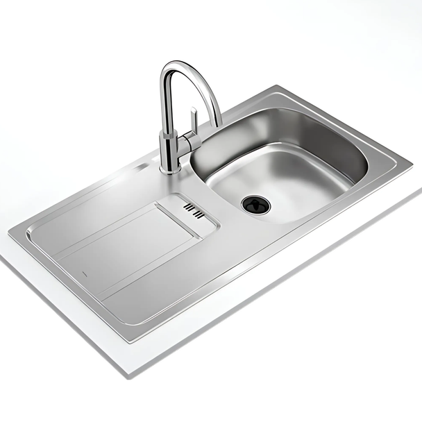 Teka Gravity 45 Sol Damlalık Mikroketen Eviye