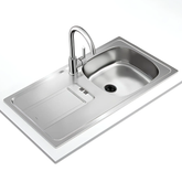 Teka Gravity 45 Sol Damlalık Mikroketen Eviye