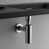 Geberit T Tipi Parlak Krom Lavabo Sifonu