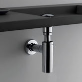 Geberit T Tipi Parlak Krom Lavabo Sifonu