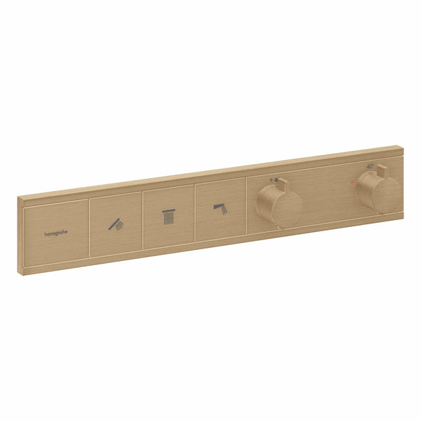 Hansgrohe RainSelect Mat Bronz Termostatik Ankastre Banyo Bataryası 3 Çıkış