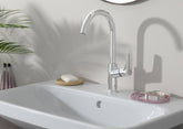 Hansgrohe Logis Tek Kollu Lavabo Bataryası 210 Sifon Kumandalı,Döner Gaga