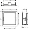 Hansgrohe XtraStoris Duvar Nişi 30x30x10 Satin Beyaz
