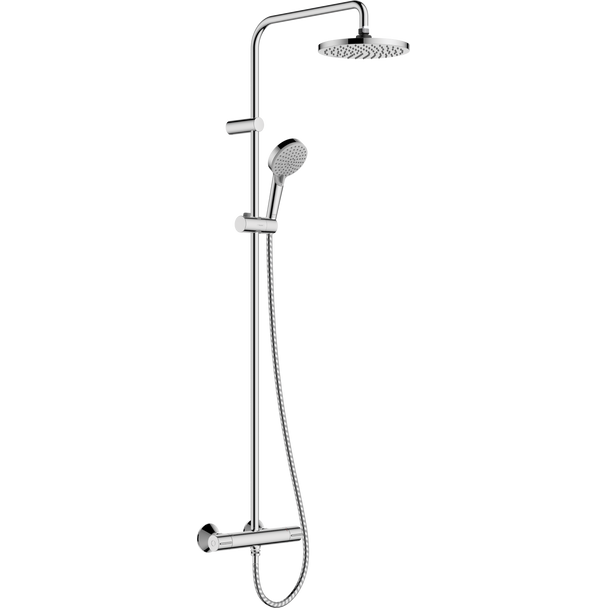 Hansgrohe Vernis Blend 200 1jet Duş Kolonu   Ecosmart,Termostat ile