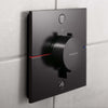 Hansgrohe ShowerSelect Comfort Q Termostat Ankastre 2 Çıkış Satin Siyah