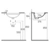 Isvea Soluzione 46 cm Tezgah Altı Lavabo