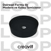 Creavit Loop 45 cm Setüstü Lavabo Mat Antrasit