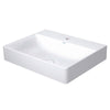 Duravit DuraSquare Batarya Banklı Çanak Lavabo 60 cm