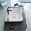 Duravit Happy D.2 Tezgah Üstü Lavabo 60x46 cm Antrasit-Beyaz