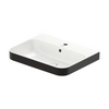 Duravit Happy D.2 Tezgah Üstü Lavabo 60x46 cm Antrasit-Beyaz